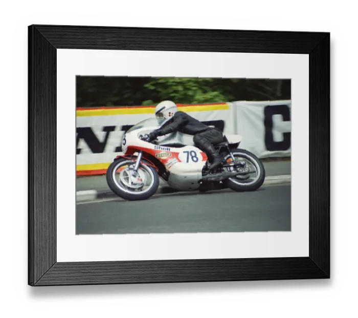 Framed Print : Pete Elmore (Yamaha) 1974 Formula 750 TT Framed Print : Pete Elmore (Yamaha) 1974 Formula 750 TT