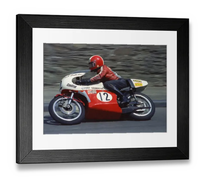 Framed Print : Derek Chatterton (Chat Yamaha) 1974 Formula 750 TT Framed Print : Derek Chatterton (Chat Yamaha) 1974 Formula 750 TT