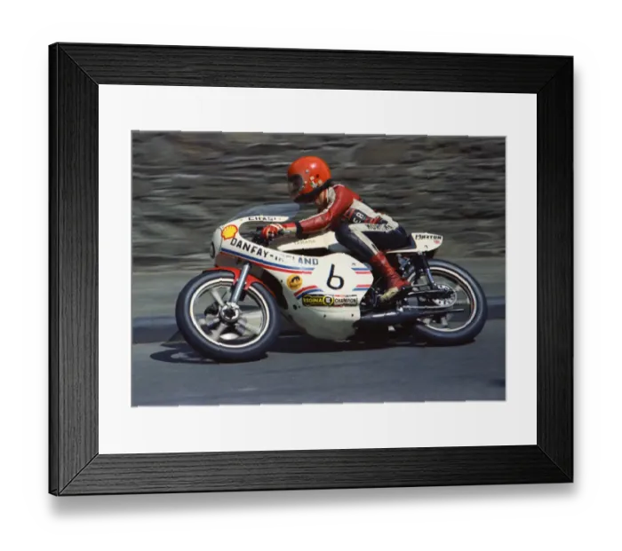 Framed Print : Chas Mortimer (Danfay Yamaha) 1974 Formula 750 TT Framed Print : Chas Mortimer (Danfay Yamaha) 1974 Formula 750 TT