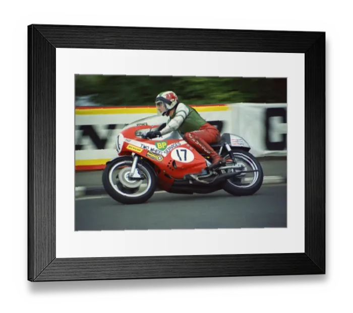 Framed Print : Gordon Pantall (TWS Suzuki) 1974 Formula 750 TT Framed Print : Gordon Pantall (TWS Suzuki) 1974 Formula 750 TT
