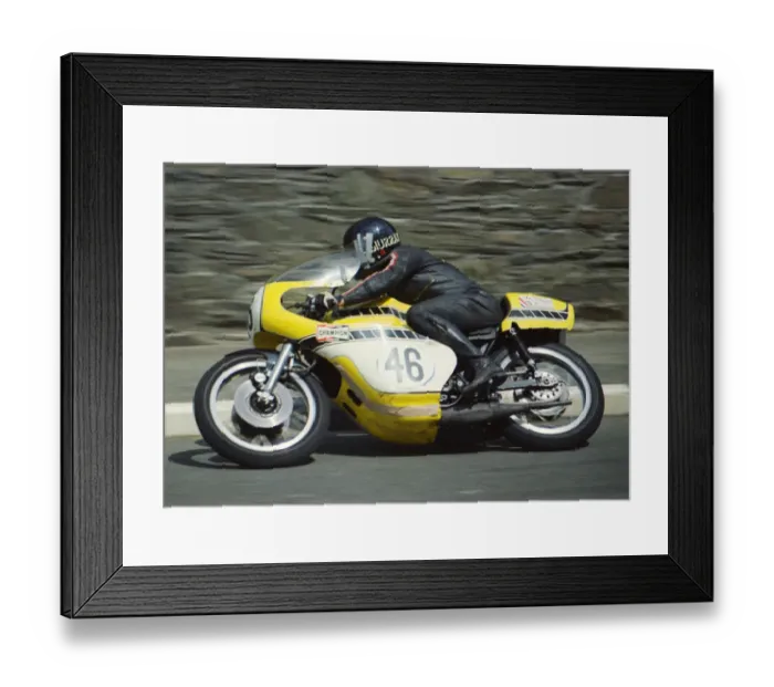 Framed Print : Steve Murray (Yamaha) 1974 Formula 750 TT Framed Print : Steve Murray (Yamaha) 1974 Formula 750 TT