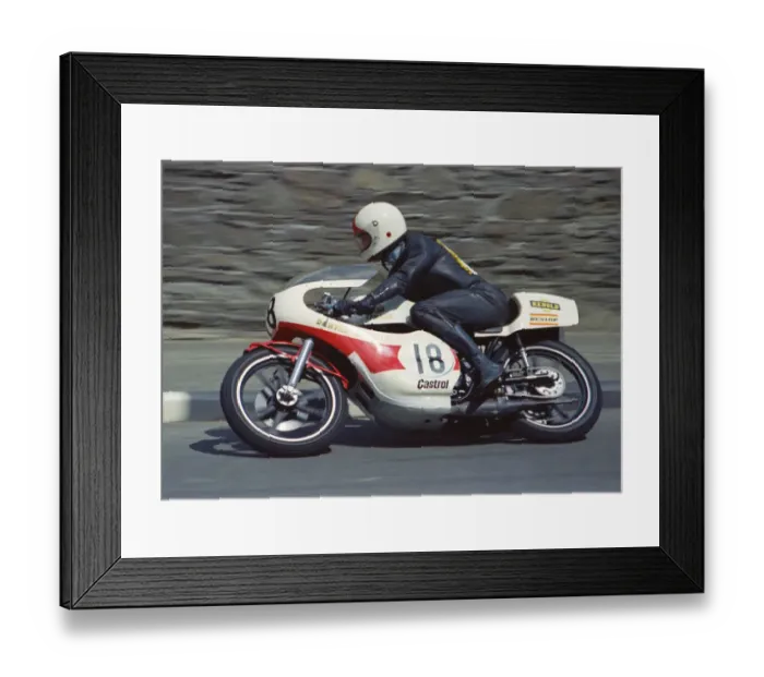 Framed Print : Billy Guthrie (Yamaha) 1974 Formula 750 TT Framed Print : Billy Guthrie (Yamaha) 1974 Formula 750 TT