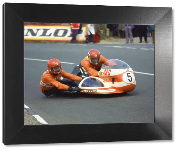 Siegfried Schauzu & Wolfgang Kalauch (BMW) 1974 750sc TT