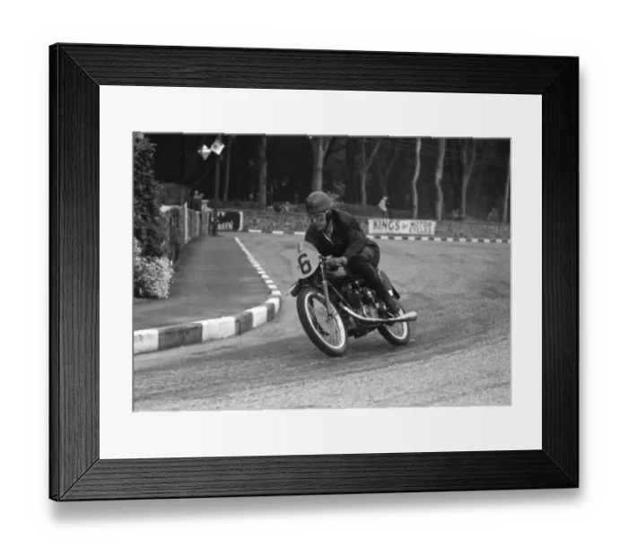 Framed Print : Norman Webb (MV) 1955 Ultra Lightweight TT Framed Print : Norman Webb (MV) 1955 Ultra Lightweight TT