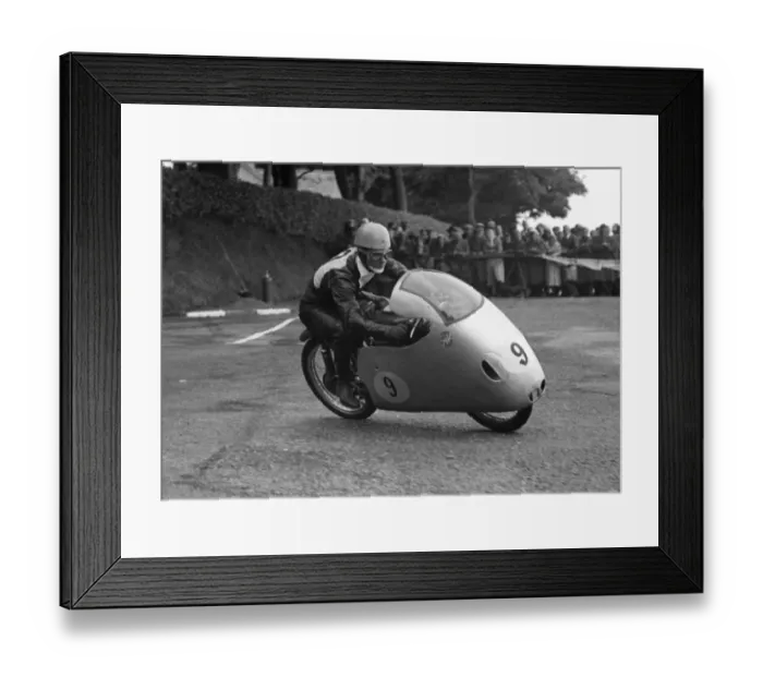 Framed Print : Carlo Ubbiali (MV) 1955 Ultra Lightweight TT Framed Print : Carlo Ubbiali (MV) 1955 Ultra Lightweight TT
