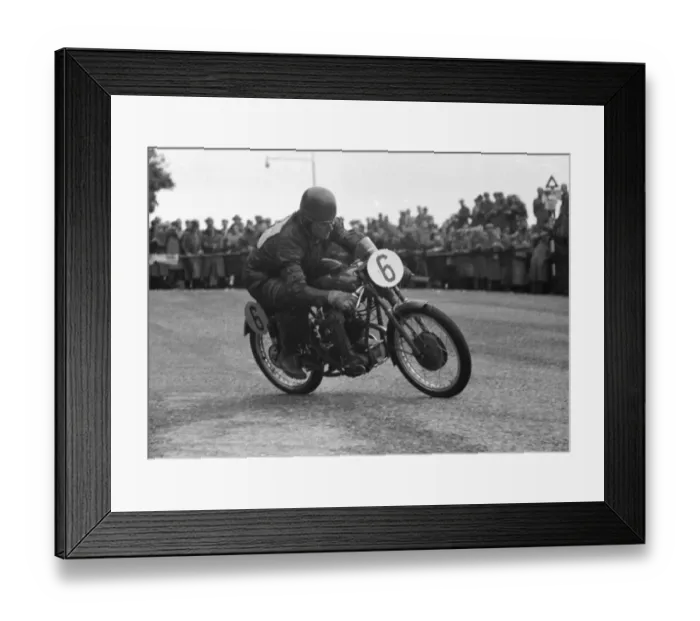 Framed Print : Norman Webb (MV) 1955 Ultra Lightweight TT Framed Print : Norman Webb (MV) 1955 Ultra Lightweight TT