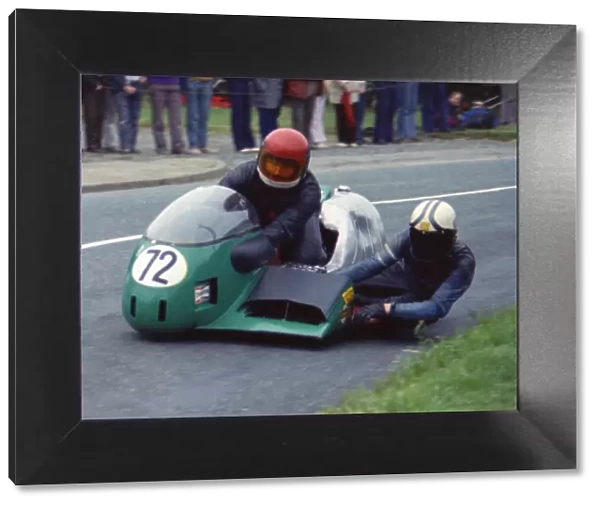 Ted Jansson & Kevin Littlemore (Konig) 1974 Sidecar 750 TT