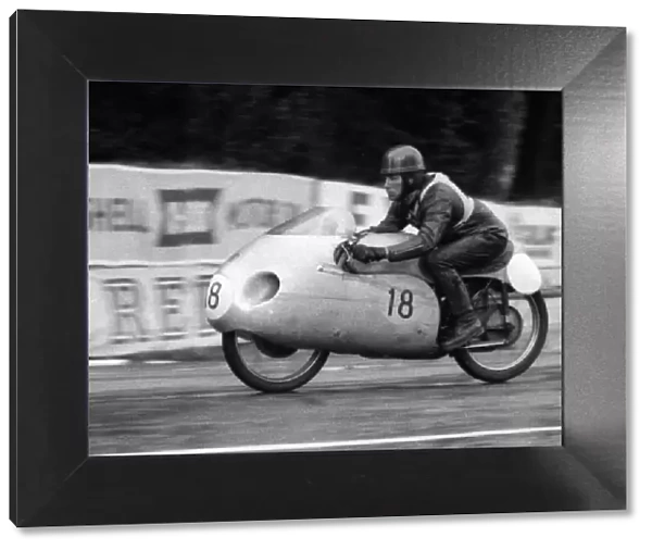 Frank Bartos (CZ) 1956 Lightweight TT