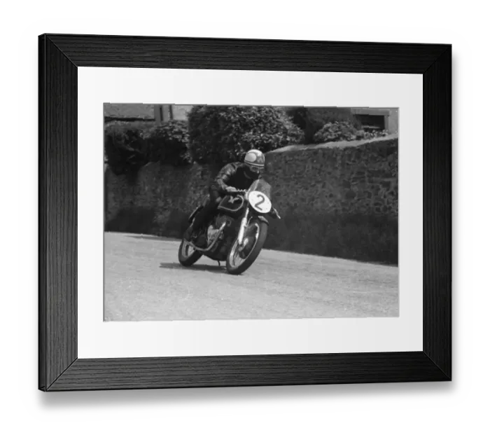 Framed Print : Harry Pearce (Matchless) 1955 Senior TT Framed Print : Harry Pearce (Matchless) 1955 Senior TT