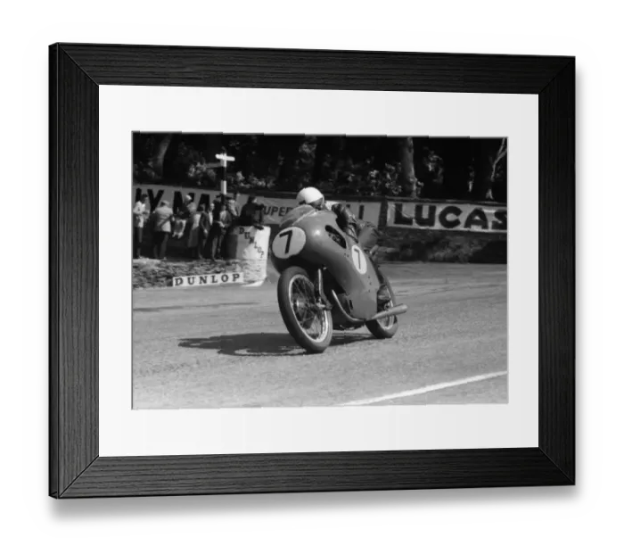 Framed Print : Horst Kassner (NSU) 1959 Lightweight TT Framed Print : Horst Kassner (NSU) 1959 Lightweight TT