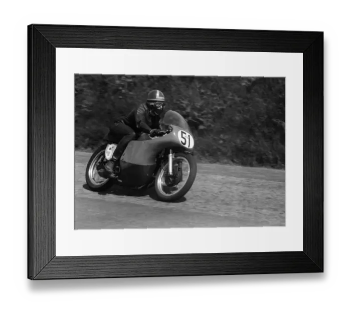 Framed Print : John Shakespeare (Norton) 1959 Junior TT Framed Print : John Shakespeare (Norton) 1959 Junior TT