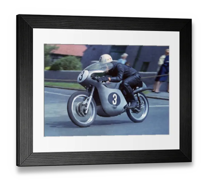 Framed Print : Rex Avery (EMC) 1965 Ultra Lightweight TT Framed Print : Rex Avery (EMC) 1965 Ultra Lightweight TT