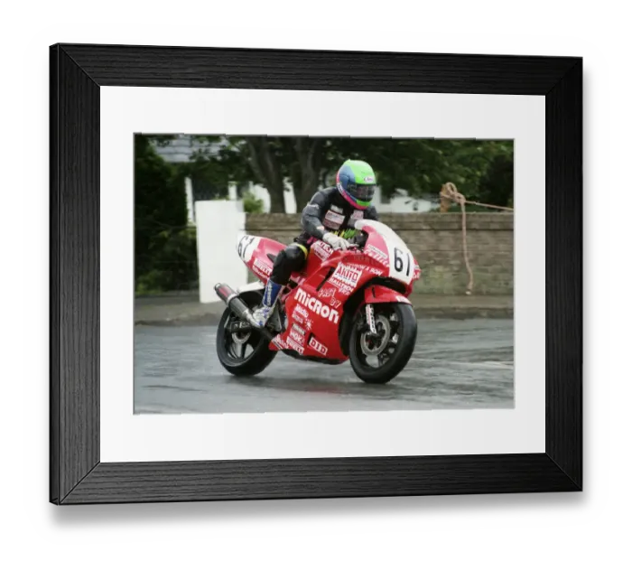 Framed Print : Rob I Anson (Honda) 1994 Formula One TT Framed Print : Rob I Anson (Honda) 1994 Formula One TT