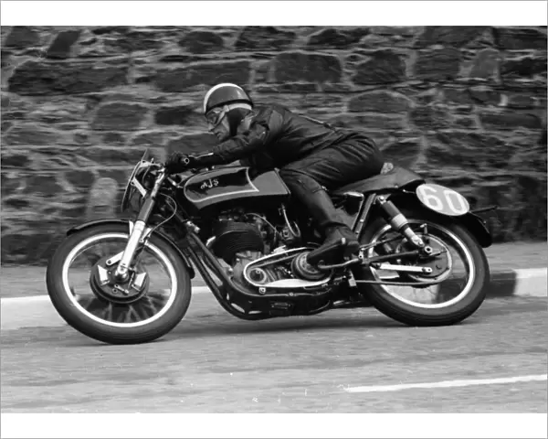 Arthur Wheeler (AJS) 1955 Junior TT
