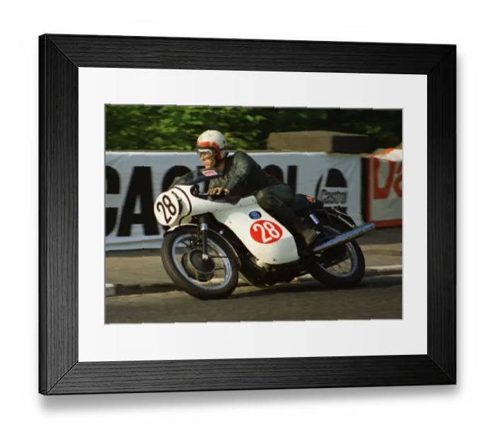 Framed Print : Martyn Ashwood (Triumph) 1970 Production TT Framed Print : Martyn Ashwood (Triumph) 1970 Production TT