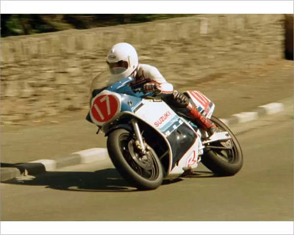 Neil Munro (Suzuki) 1987 Newcomers Manx Grand Prix
