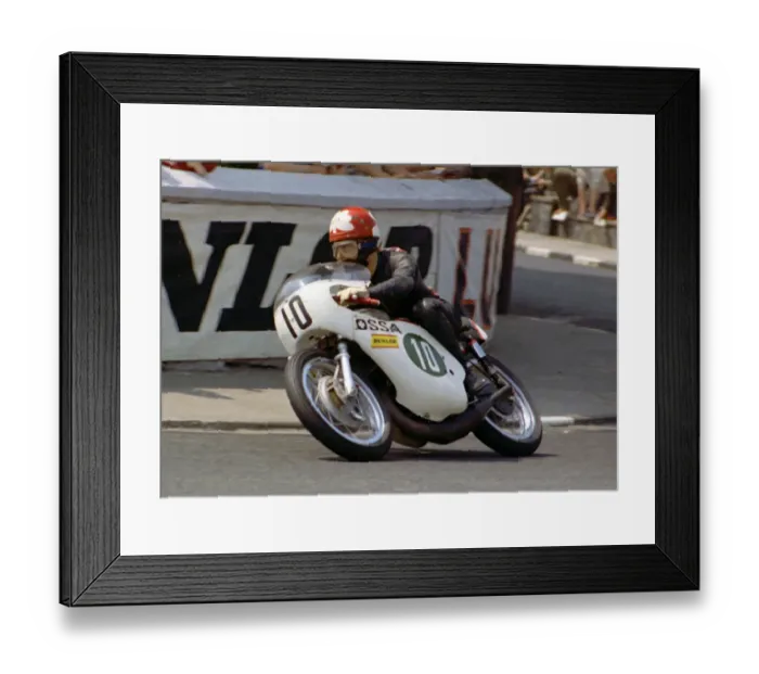 Framed Print : Santiago Herrero (Ossa) 1970 Lightweight TT Framed Print : Santiago Herrero (Ossa) 1970 Lightweight TT