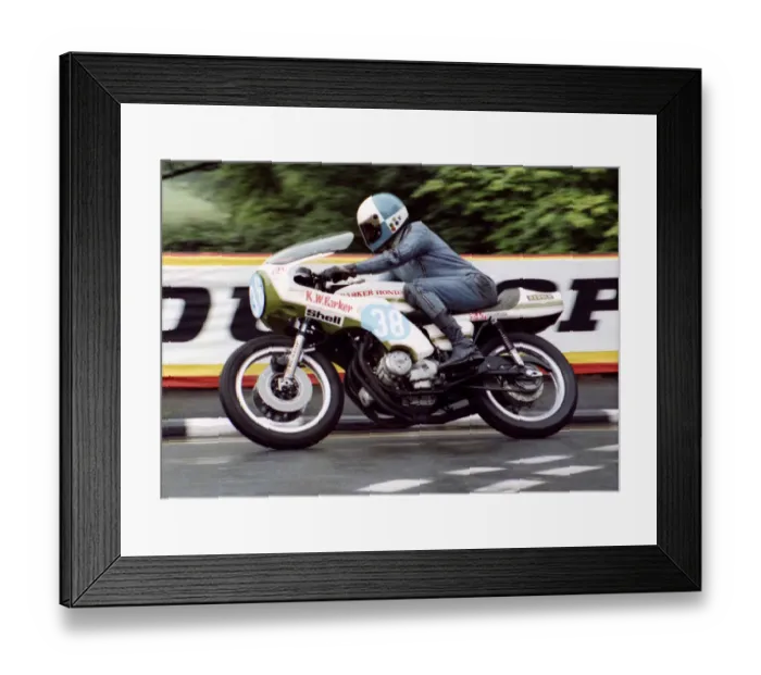 Framed Print : John Crick (Honda) 1980 Formula Two TT Framed Print : John Crick (Honda) 1980 Formula Two TT