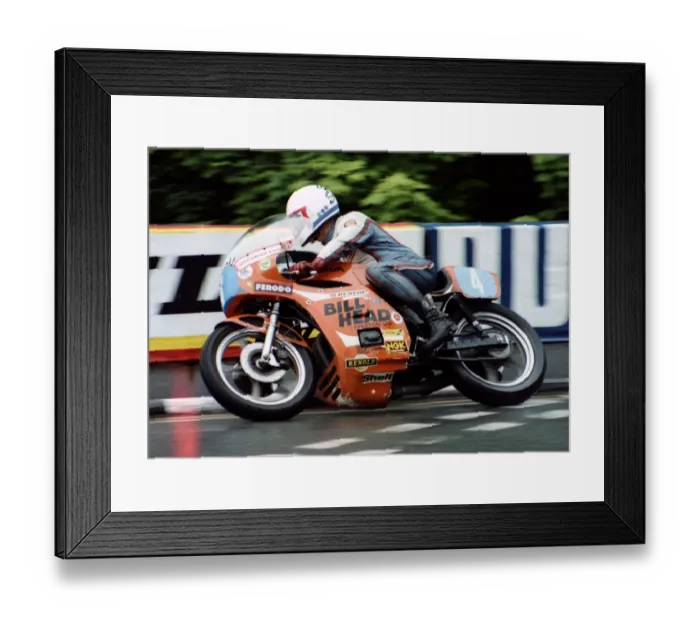 Framed Print : Bill Smith (Honda) 1980 Formula Two TT Framed Print : Bill Smith (Honda) 1980 Formula Two TT