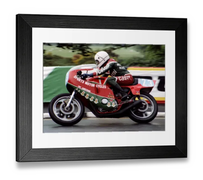 Framed Print : Roy Armstrong (Laverda) 1980 Formula Two TT Framed Print : Roy Armstrong (Laverda) 1980 Formula Two TT