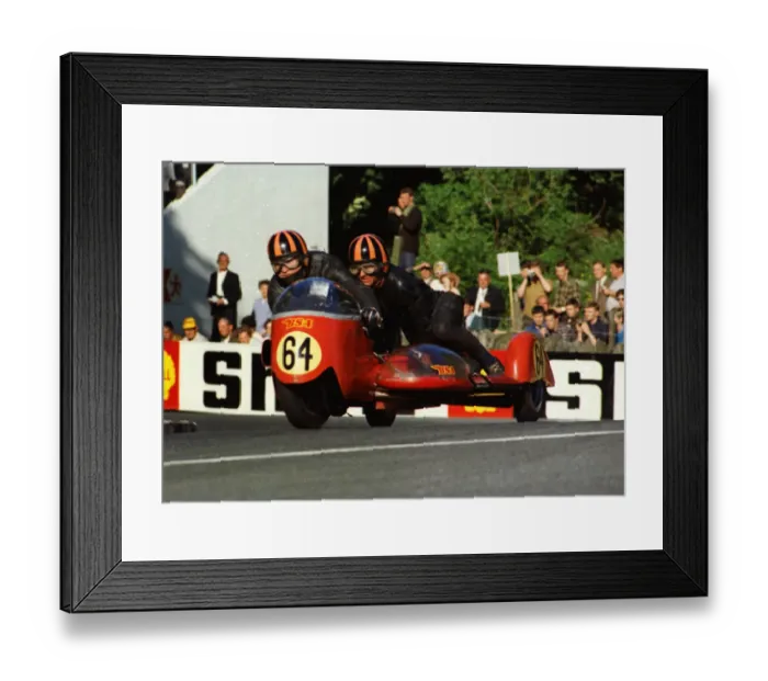 Framed Print : Roy Hanks & Fred Holden (BSA) 1968 Sidecar TT Framed Print : Roy Hanks & Fred Holden (BSA) 1968 Sidecar TT