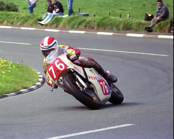 Michael Bridges (Yamaha) 1987 Newcomers Manx Grand Prix
