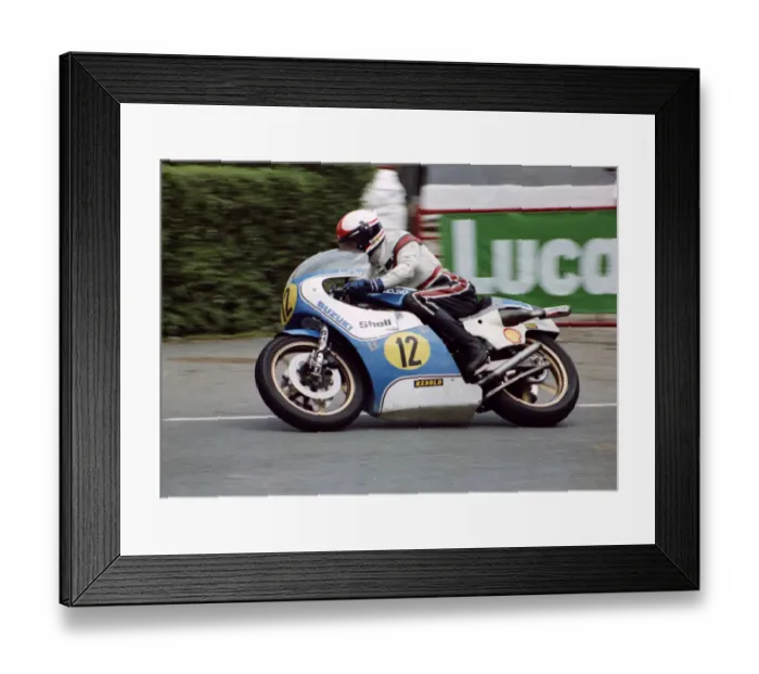 Framed Print : Billy Guthrie (Suzuki) 1981 Senior TT Framed Print : Billy Guthrie (Suzuki) 1981 Senior TT