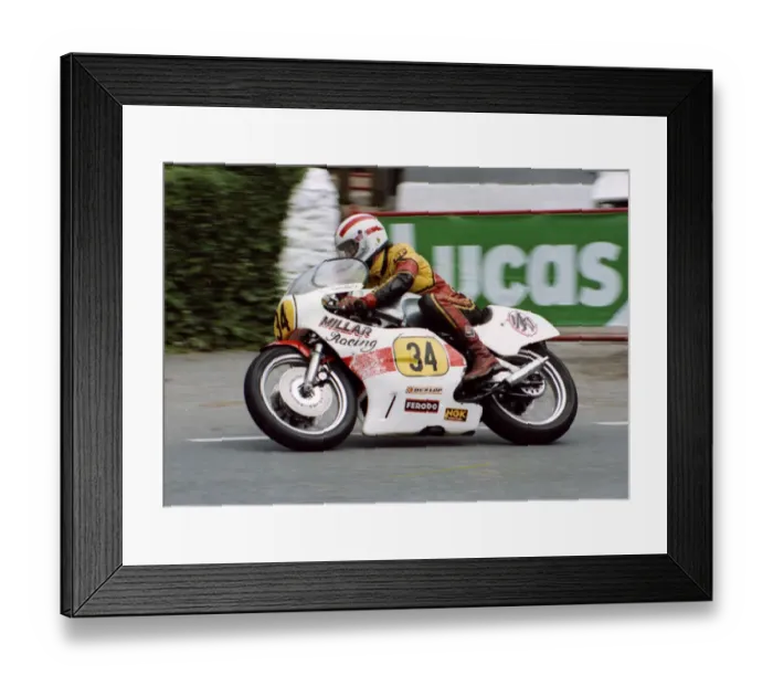 Framed Print : Con Law (Yamaha) 1981 Senior TT Framed Print : Con Law (Yamaha) 1981 Senior TT