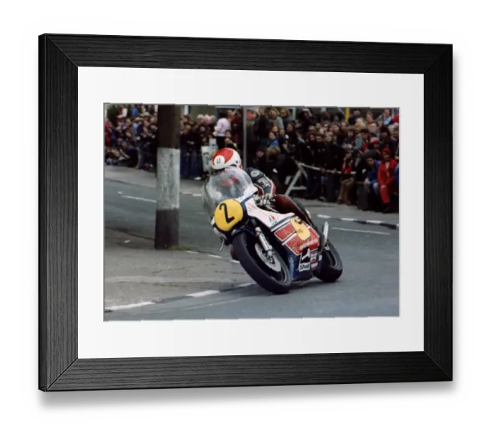 Framed Print : Alan Jackson (Yamaha) 1981 Senior TT Framed Print : Alan Jackson (Yamaha) 1981 Senior TT