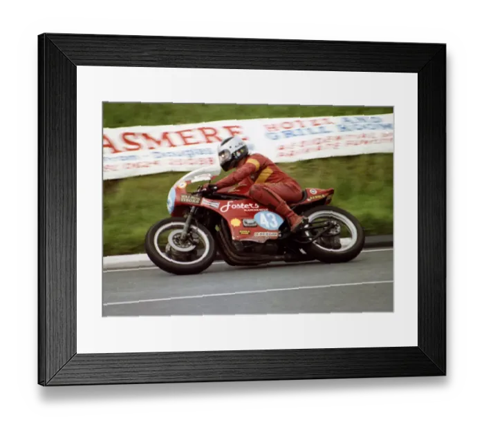 Framed Print : Graham Bentman (Honda) 1981 Formula 2 TT Framed Print : Graham Bentman (Honda) 1981 Formula 2 TT