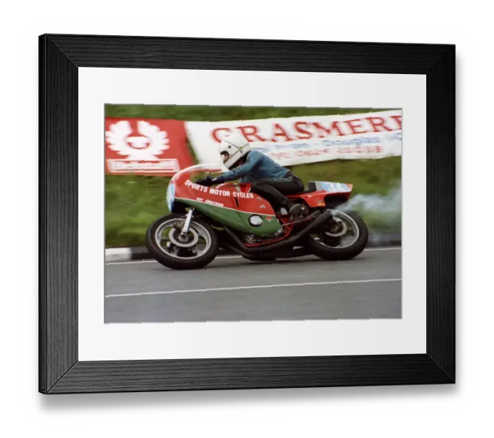 Framed Print : Roy Armstrong (Laverda) 1981 Formula 2 TT Framed Print : Roy Armstrong (Laverda) 1981 Formula 2 TT