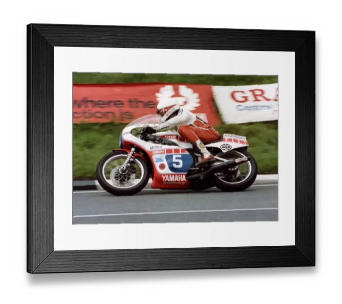 Framed Print : Dave Dean (Yamaha) 1981 Formula 2 TT Framed Print : Dave Dean (Yamaha) 1981 Formula 2 TT