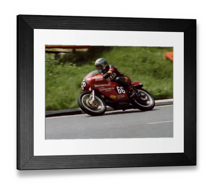Framed Print : Malcolm Wheeler (Aermacchi HD Cagiva) 1981 Formula 3 TT Framed Print : Malcolm Wheeler (Aermacchi HD Cagiva) 1981 Formula 3 TT