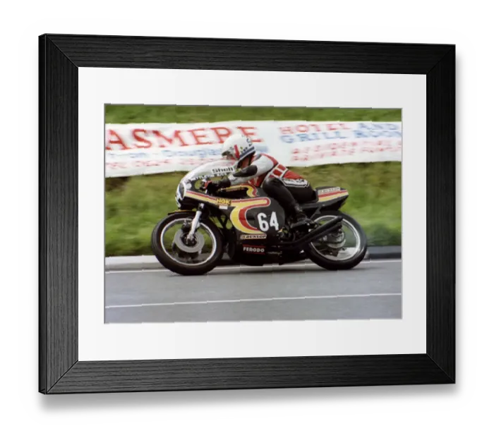 Framed Print : Bill Smith (Honda) 1981 Formula 3 TT Framed Print : Bill Smith (Honda) 1981 Formula 3 TT