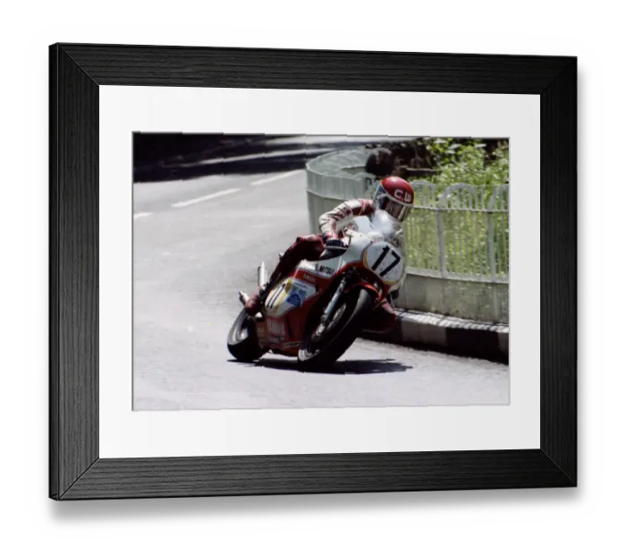 Framed Print : Charlie Williams (Yamaha) 1981 Classic TT Framed Print : Charlie Williams (Yamaha) 1981 Classic TT