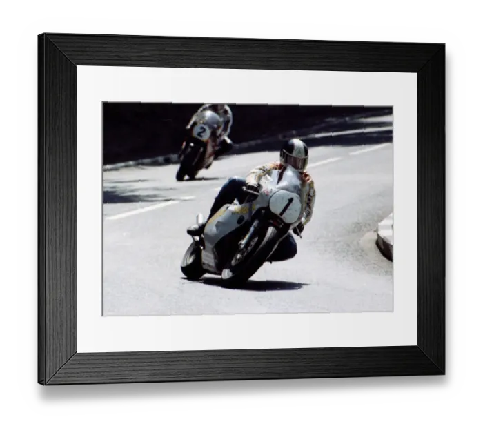 Framed Print : Steve Ward (Pharaoh Yamaha) 1981 Classic TT Framed Print : Steve Ward (Pharaoh Yamaha) 1981 Classic TT