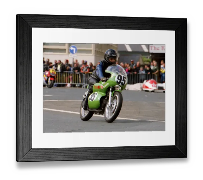 Framed Print : John Banks (Motobi) 1996 Parade Lap Framed Print : John Banks (Motobi) 1996 Parade Lap