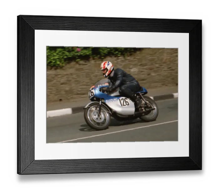 Framed Print : Ian Kerr MBE (Suzuki) 1996 Parade Lap Framed Print : Ian Kerr MBE (Suzuki) 1996 Parade Lap