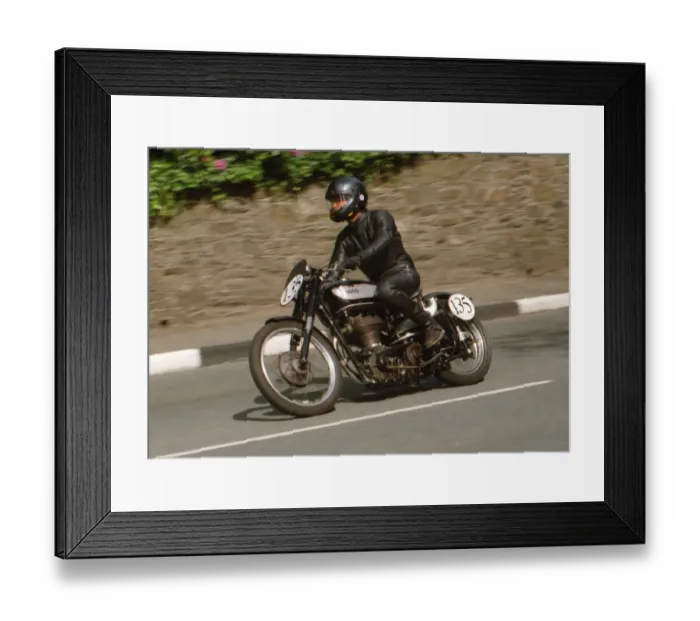 Framed Print : Joe Seifort (Norton) 1996 Parade Lap Framed Print : Joe Seifort (Norton) 1996 Parade Lap