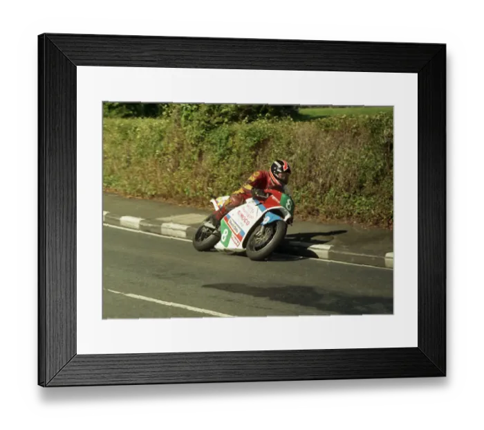 Framed Print : Craig Ryding (Kimoco) 1987 Lightweight Manx Grand Prix Framed Print : Craig Ryding (Kimoco) 1987 Lightweight Manx Grand Prix