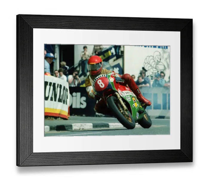 Framed Print : Graeme McGegor (Ducati) 1983 Formula One TT Framed Print : Graeme McGegor (Ducati) 1983 Formula One TT