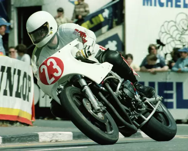 Keith Buckley (Moriwaki Honda) 1983 Formula One TT
