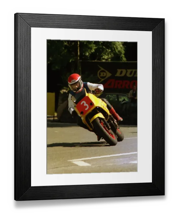 Framed Print : Martin Smith (Yamaha) 1987 Newcomers Manx Grand Prix Framed Print : Martin Smith (Yamaha) 1987 Newcomers Manx Grand Prix