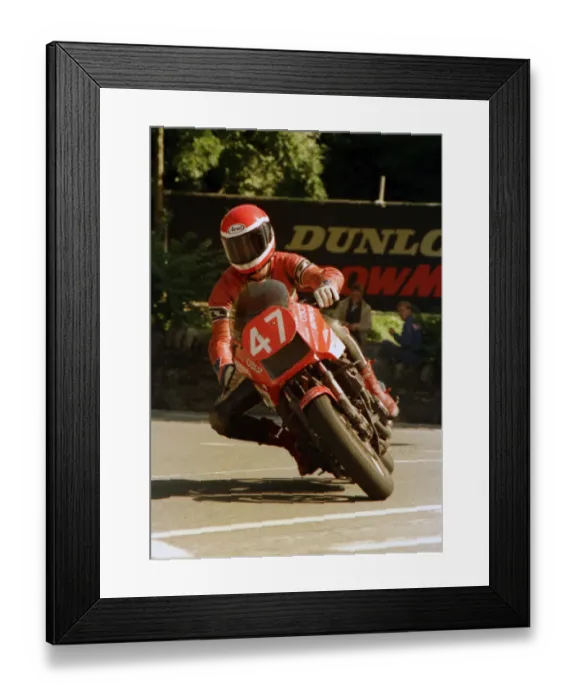 Framed Print : Graeme Lawson (Kawasaki) 1987 Newcomers Manx Grand Prix Framed Print : Graeme Lawson (Kawasaki) 1987 Newcomers Manx Grand Prix