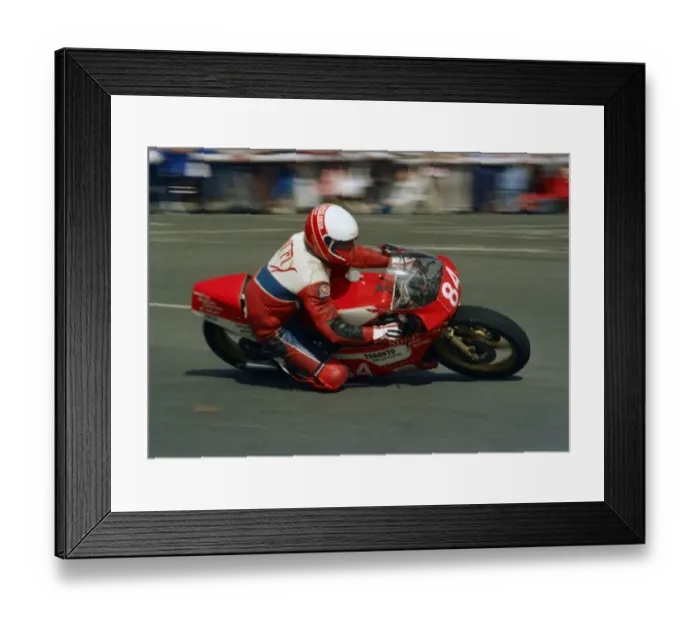 Framed Print : Mike Hose (Yamaha) 1987 Newcomers Manx Grand Prix Framed Print : Mike Hose (Yamaha) 1987 Newcomers Manx Grand Prix