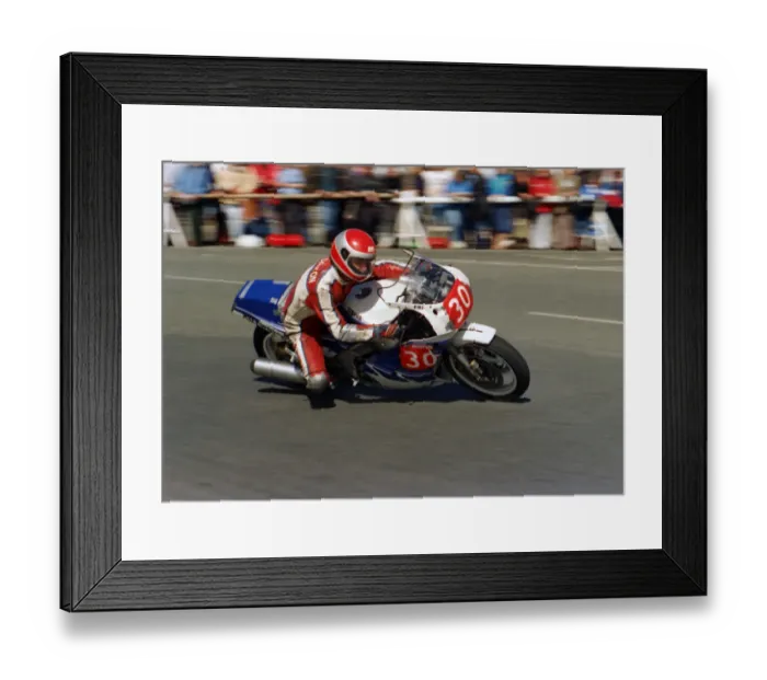 Framed Print : Al Dalton (Suzuki) 1987 Newcomers Manx Grand Prix Framed Print : Al Dalton (Suzuki) 1987 Newcomers Manx Grand Prix
