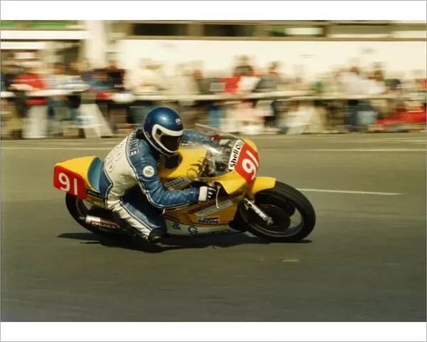 Billy Craine (Yamaha) 1987 Newcomers Manx Grand Prix