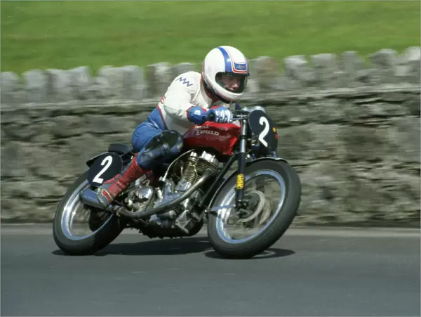 Steve Linsdell (Royal Enfield) 1991 Pre TT Classic