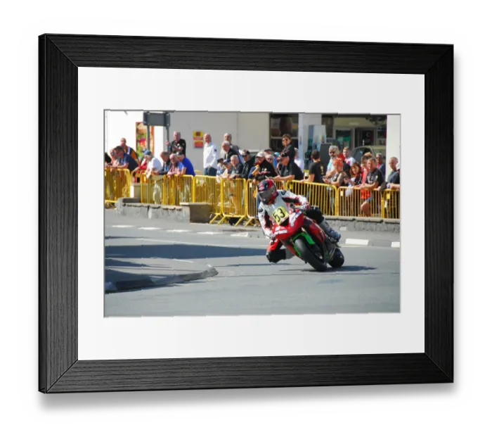 Framed Print : Teddy Bresson (Kawasaki) 2018 Senior Manx Grand Prix Framed Print : Teddy Bresson (Kawasaki) 2018 Senior Manx Grand Prix