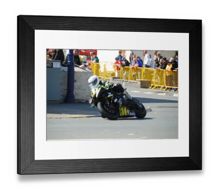 Framed Print : Herve Somson (Yamaha) 2018 Senior Manx Grand Prix Framed Print : Herve Somson (Yamaha) 2018 Senior Manx Grand Prix